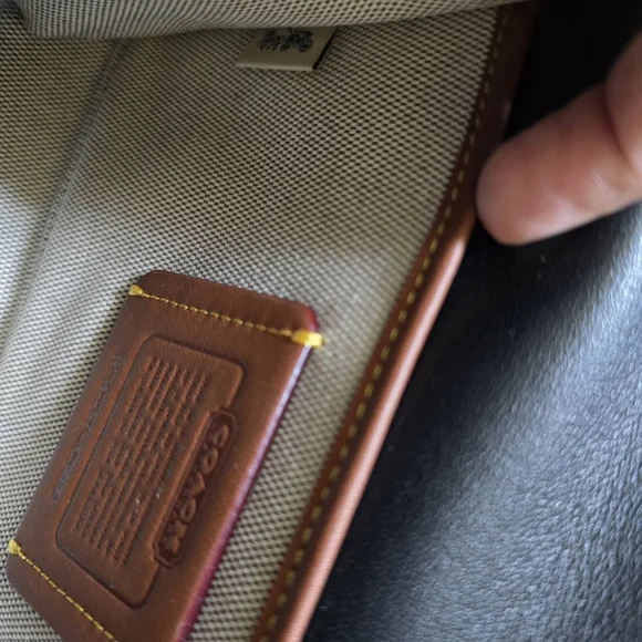 Coach Kip Turnlock Black Crossbody Bag - Picture 13 of 14